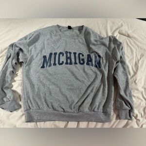 Shein Michigan crewneck